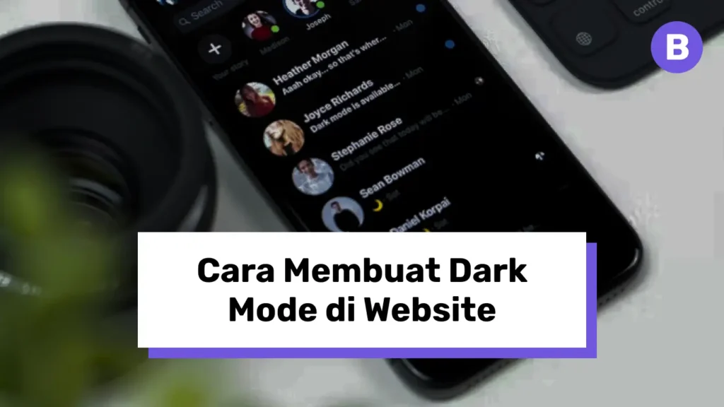Cara Membuat Dark Mode di Website